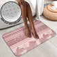 Pastel Pink Samoa Siapo Teuila Flowers Bathroom Set