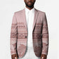 Pastel Pink Samoa Siapo Teuila Flowers Blazer