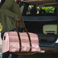 Pastel Pink Samoa Siapo Teuila Flowers Travel Bag
