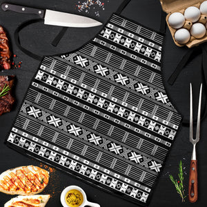 Pano De Terra Motifs Cabo Verde Apron Black Color