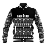 Pano De Terra Motifs Cabo Verde Baseball Jacket Black Color