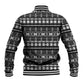 Pano De Terra Motifs Cabo Verde Baseball Jacket Black Color