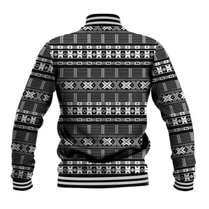 Pano De Terra Motifs Cabo Verde Baseball Jacket Black Color
