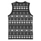Pano De Terra Motifs Cabo Verde Basketball Jersey Black Color