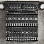 Pano De Terra Motifs Cabo Verde Bedding Set Black Color