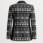 Pano De Terra Motifs Cabo Verde Blazer Black Color
