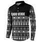 Pano De Terra Motifs Cabo Verde Button Sweatshirt Black Color