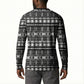 Pano De Terra Motifs Cabo Verde Button Sweatshirt Black Color
