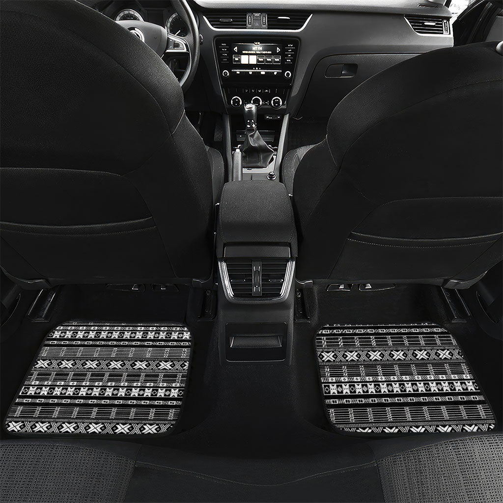 Pano De Terra Motifs Cabo Verde Car Mats Black Color