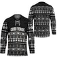Pano De Terra Motifs Cabo Verde Hockey Jersey Black Color