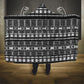 Pano De Terra Motifs Cabo Verde Hooded Blanket Black Color