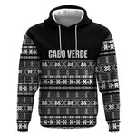 Pano De Terra Motifs Cabo Verde Hoodie Black Color