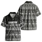 Pano De Terra Motifs Cabo Verde Kid Hawaiian Shirt Black Color