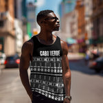 Pano De Terra Motifs Cabo Verde Men Tank Top Black Color