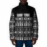 Pano De Terra Motifs Cabo Verde Padded Jacket Black Color