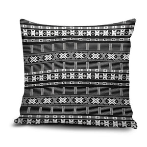 Pano De Terra Motifs Cabo Verde Pillow Cover Black Color