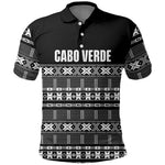 Pano De Terra Motifs Cabo Verde Polo Shirt Black Color