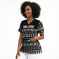 Pano De Terra Motifs Cabo Verde Scrub Top Black Color