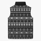 Pano De Terra Motifs Cabo Verde Sleeveless Puffer Jacket Black Color