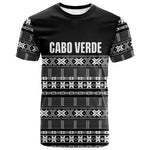 Pano De Terra Motifs Cabo Verde T shirt Black Color