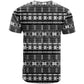 Pano De Terra Motifs Cabo Verde T shirt Black Color