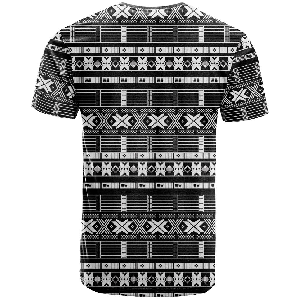 Pano De Terra Motifs Cabo Verde T shirt Black Color