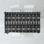 Pano De Terra Motifs Cabo Verde Tablecloth Black Color