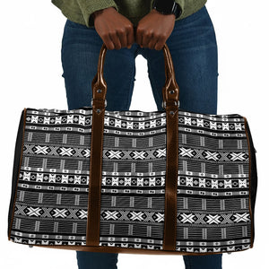Pano De Terra Motifs Cabo Verde Travel Bag Black Color