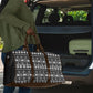 Pano De Terra Motifs Cabo Verde Travel Bag Black Color