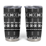 Pano De Terra Motifs Cabo Verde Tumbler Cup Black Color