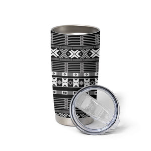 Pano De Terra Motifs Cabo Verde Tumbler Cup Black Color