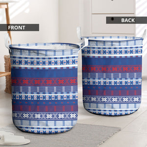 Pano De Terra Motifs Cabo Verde Laundry Basket Flag Color