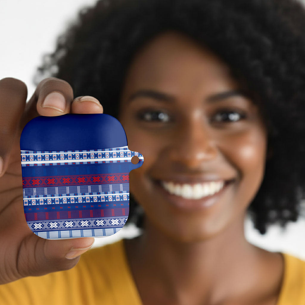 Pano De Terra Motifs Cabo Verde AirPods Case Flag Color