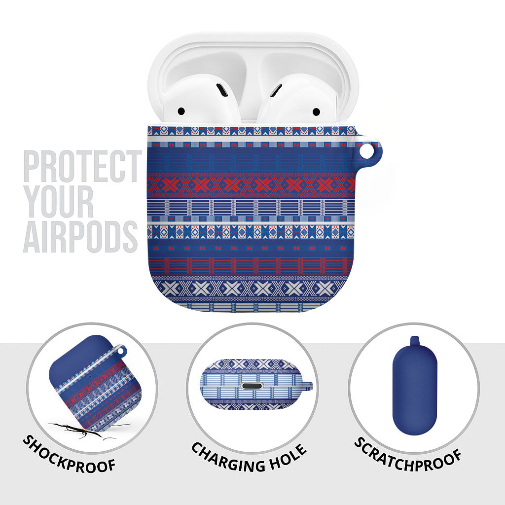 Pano De Terra Motifs Cabo Verde AirPods Case Flag Color