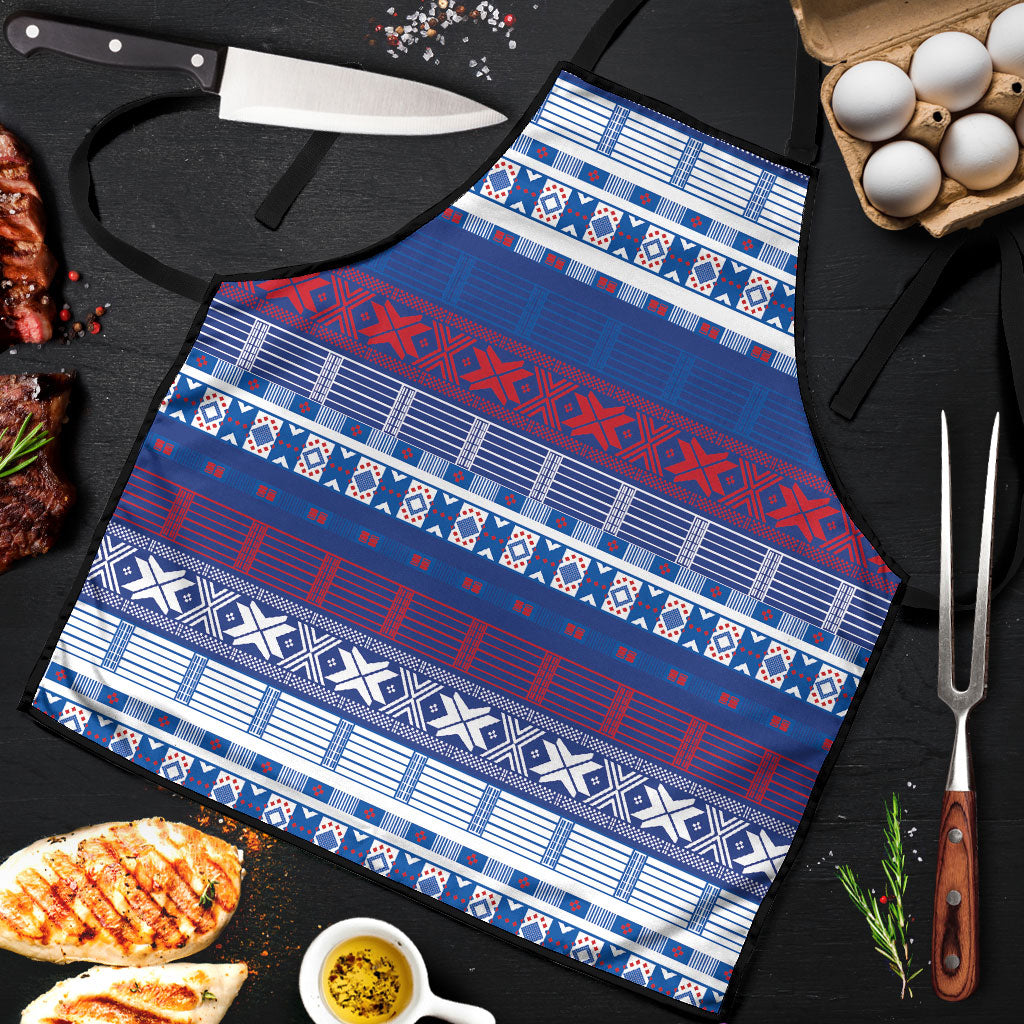 Pano De Terra Motifs Cabo Verde Apron Flag Color