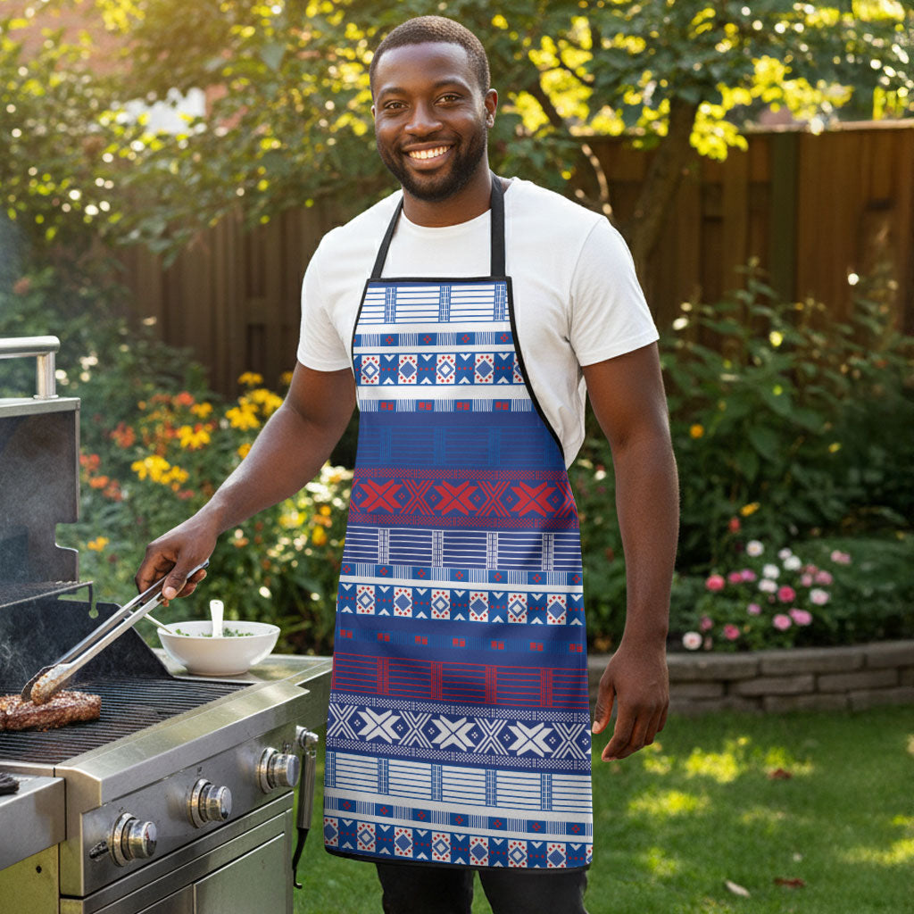 Pano De Terra Motifs Cabo Verde Apron Flag Color