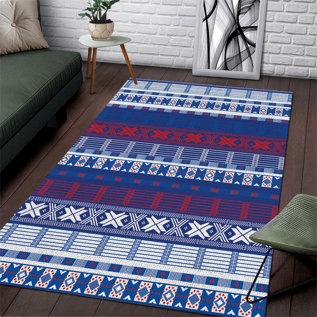 Pano De Terra Motifs Cabo Verde Area Rug Flag Color