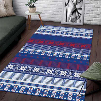 Pano De Terra Motifs Cabo Verde Area Rug Flag Color