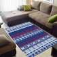 Pano De Terra Motifs Cabo Verde Area Rug Flag Color