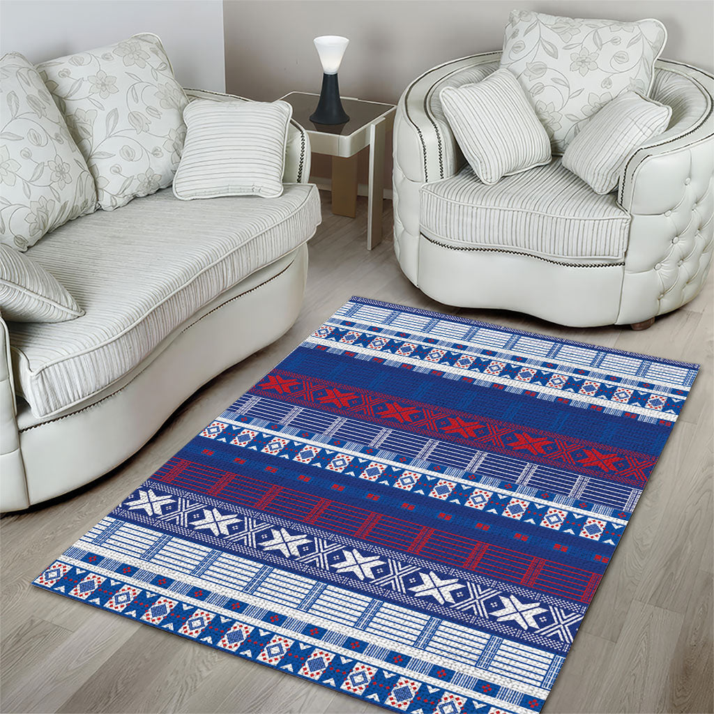 Pano De Terra Motifs Cabo Verde Area Rug Flag Color