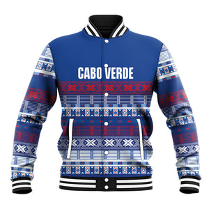Pano De Terra Motifs Cabo Verde Baseball Jacket Flag Color