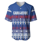 Pano De Terra Motifs Cabo Verde Baseball Jersey Flag Color
