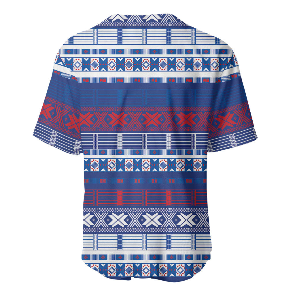 Pano De Terra Motifs Cabo Verde Baseball Jersey Flag Color
