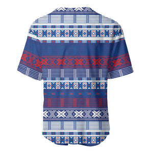 Pano De Terra Motifs Cabo Verde Baseball Jersey Flag Color