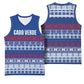 Pano De Terra Motifs Cabo Verde Basketball Jersey Flag Color