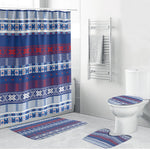 Pano De Terra Motifs Cabo Verde Bathroom Set Flag Color