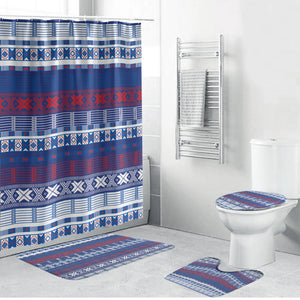 Pano De Terra Motifs Cabo Verde Bathroom Set Flag Color