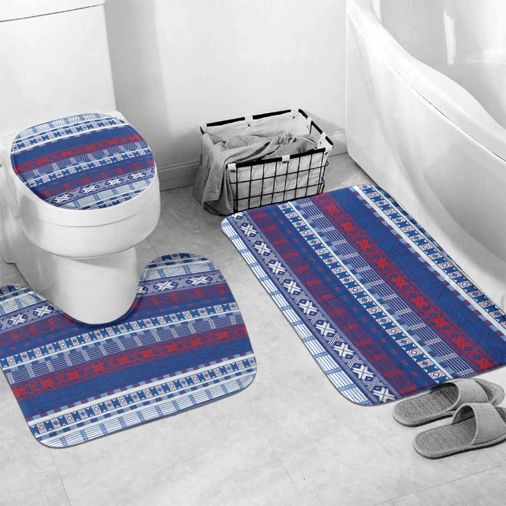 Pano De Terra Motifs Cabo Verde Bathroom Set Flag Color