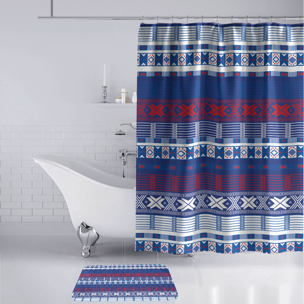 Pano De Terra Motifs Cabo Verde Bathroom Set Flag Color
