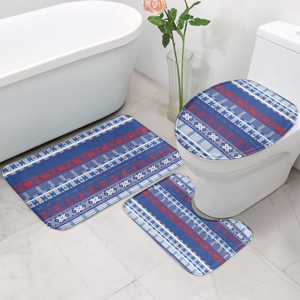 Pano De Terra Motifs Cabo Verde Bathroom Set Flag Color